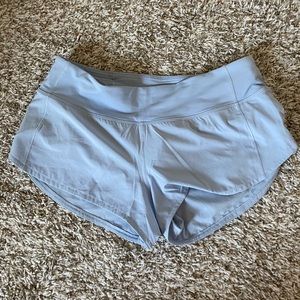 NWOT speed up 2.5 lululemon shorts